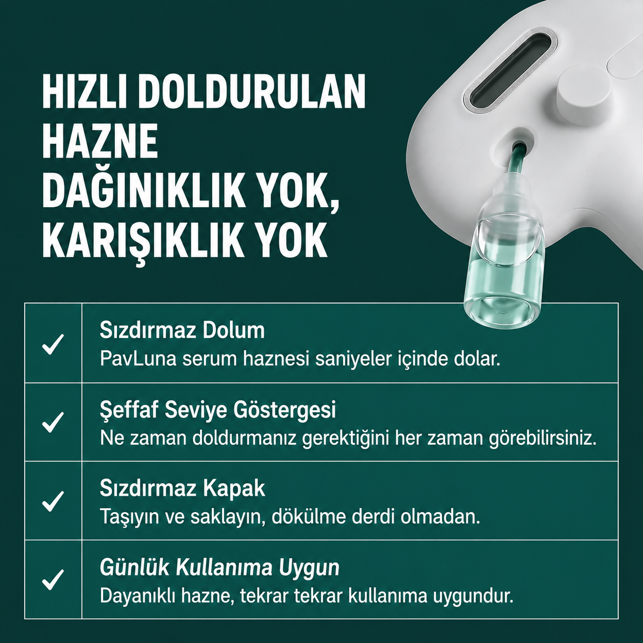 PavLuna™ Buharlı Masaj Etkili Tüy Temizleyici Tarak