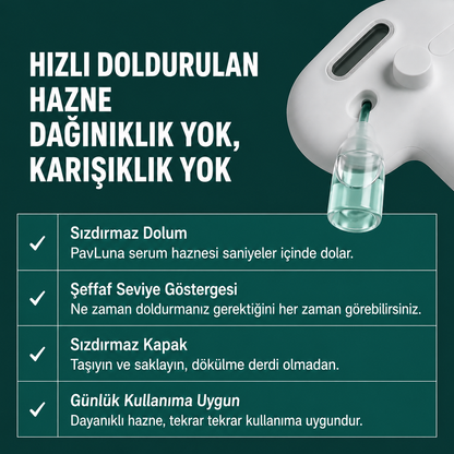 PavLuna™ Buharlı Masaj Etkili Tüy Temizleyici Tarak